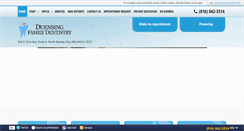 Desktop Screenshot of duensingfamilydentistry.com